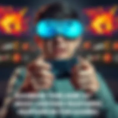 A gamer with an annoyed expression holds a game controller, surrounded by images of disappearing ammo and bombs.