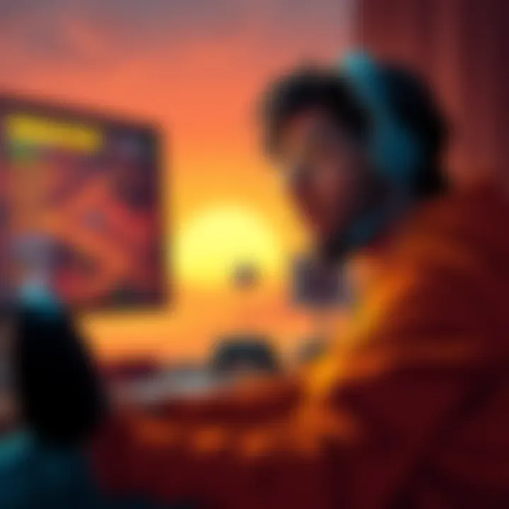 A gamer showing frustration while playing Crimson Desert on a console, with a messy inventory screen visible