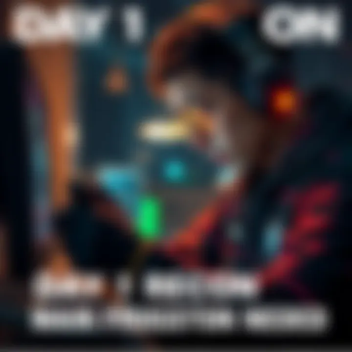 Frustrated gamer playing Day 1 Recon A dedicated Day 1 Recon player expressing frustration at their screen during gameplay, showcasing tactical issues.