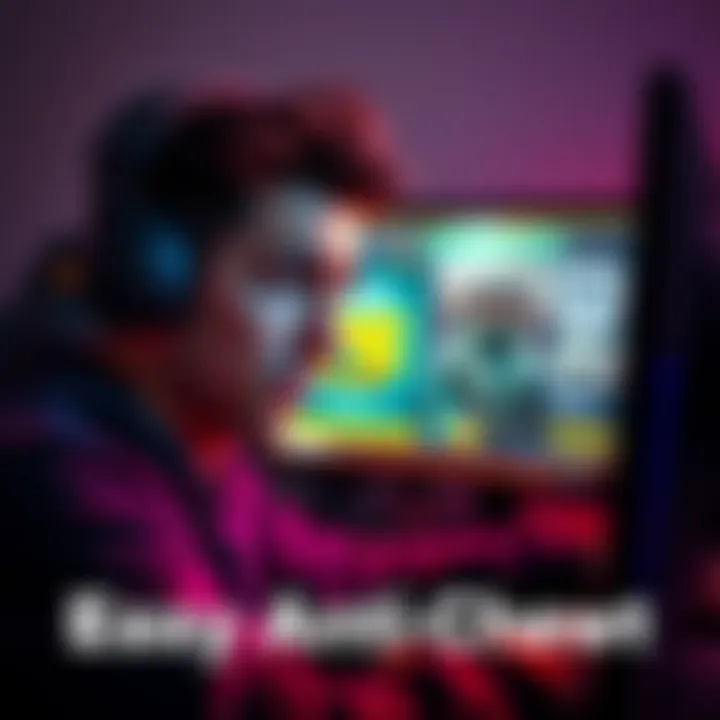 Frustrated gamer dealing with Easy Anti Cheat A gamer looking frustrated while facing issues with Easy Anti Cheat, showing a computer screen with Epic Games titles blocked
