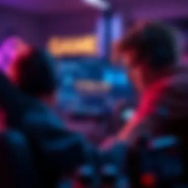 A gamer showing frustration while playing a video game, with a visible hitbox error on the screen affecting gameplay.