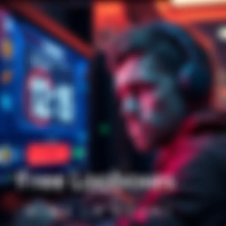 A gamer looking disappointed while staring at a screen displaying a lootbox timer, suggesting long wait times for rewards.