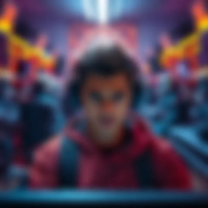 A gamer looking annoyed while seeing multiple smurf accounts in a game lobby