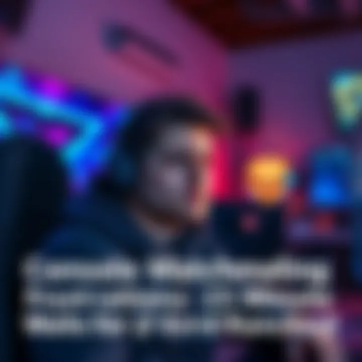 Console player looking frustrated while waiting for a 6v6 ranked match, with a gaming setup in the background.