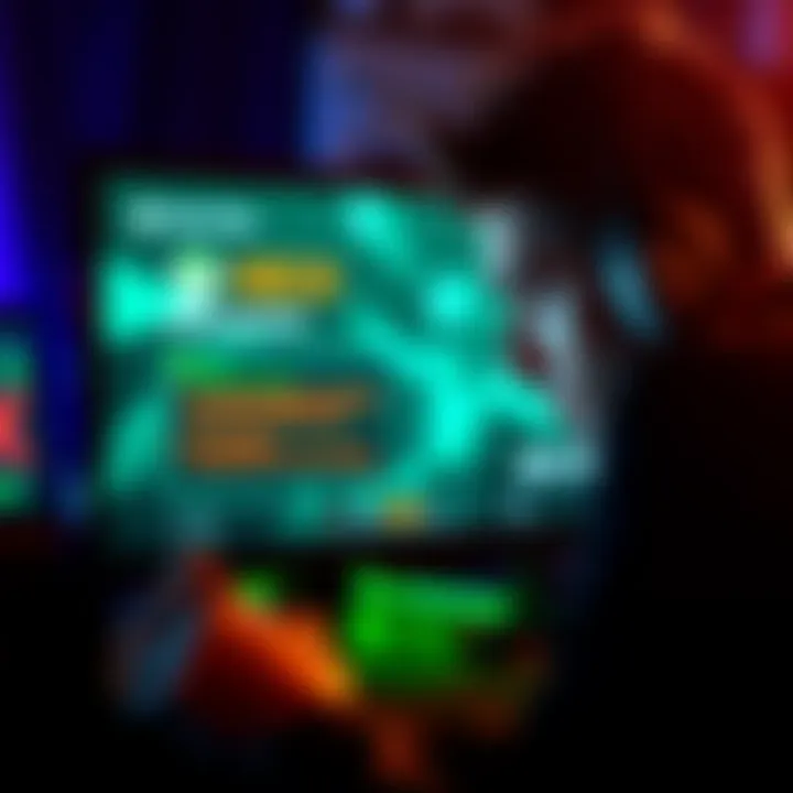 Frustrated Gamer on Xbox App A gamer looks frustrated while staring at a screen showing match queue errors on the Xbox app for Game Pass on PC.