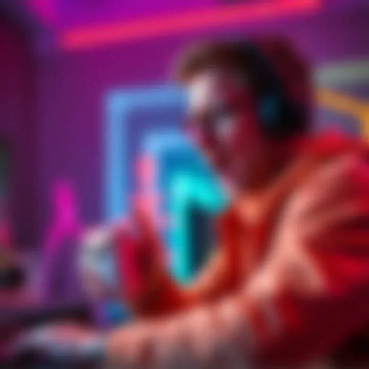 Frustrated gamer with Xbox Series X A gamer showing frustration while playing on an Xbox Series X console, highlighting input lag issues.