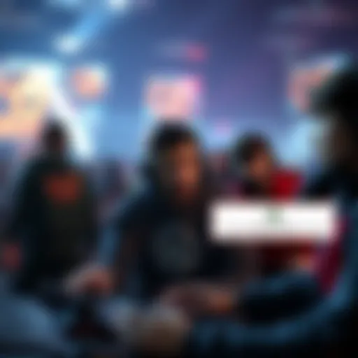 Frustrated Gamers Group of gamers showing frustration while playing ranked games on screens with error messages