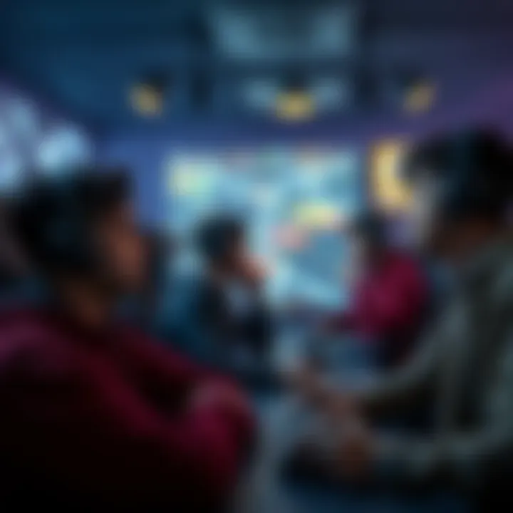 Gamers showing frustration in a chat room after being automatically kicked from the game, unable to discuss strategy.