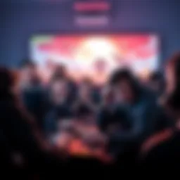 A group of gamers showing frustration while playing ARC Raiders, with game graphics on the screen