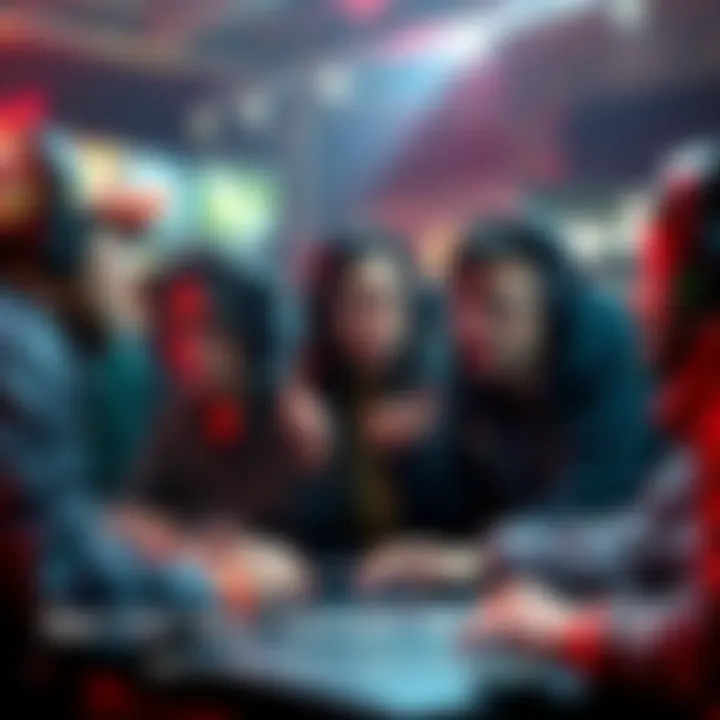 Group of gamers expressing anger and frustration over a new ban list in Contest mode Dungeon