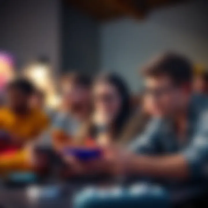 Group of gamers showing frustration while playing BGMI on their devices, highlighting their dissatisfaction with the game.