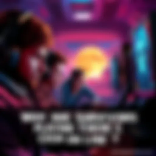 Frustrated gamers in action A group of gamers showing frustration while playing Blood Moon matches on their screens with intense expressions