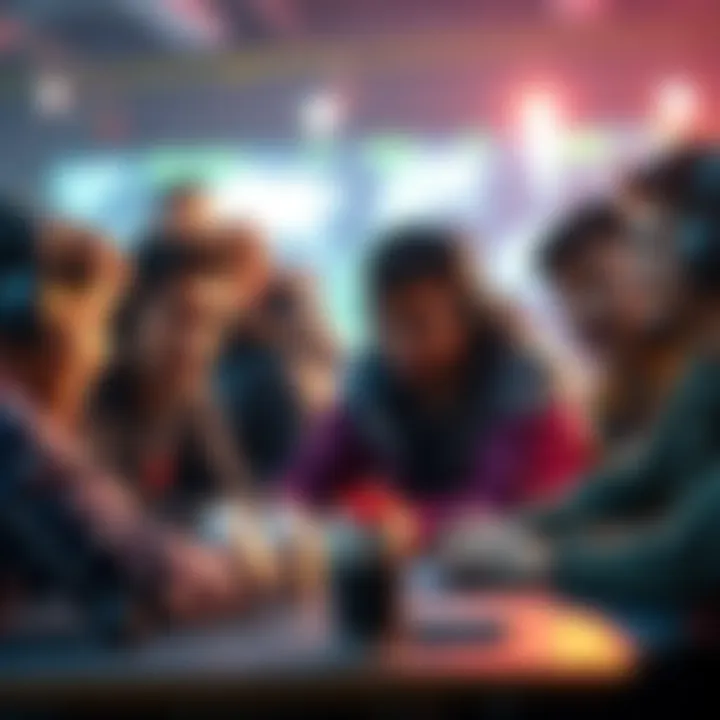 Group of gamers expressing frustration over lack of content updates for their favorite game