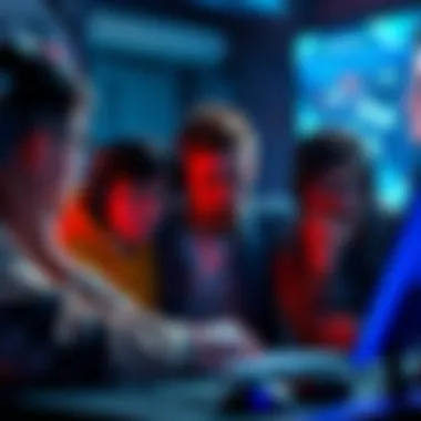 Group of gamers expressing frustration over poor game design and audio issues