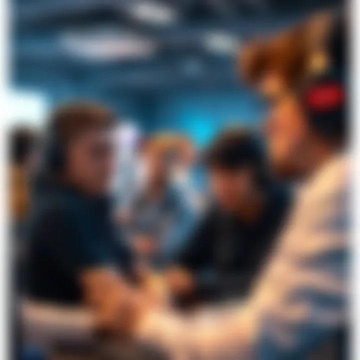 Frustrated players discussing game updates A group of gamers looking concerned while discussing recent game updates in a forum setting