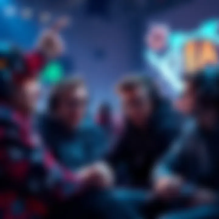 A group of gamers expressing disappointment over a leaderboard ranking system, sharing thoughts on their true skill levels versus misleading placements.