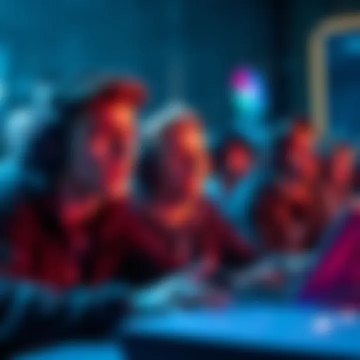 Frustrated gamers reacting to new game mode Group of gamers expressing frustration over unexpected challenges in a new game mode, showing confusion and anger