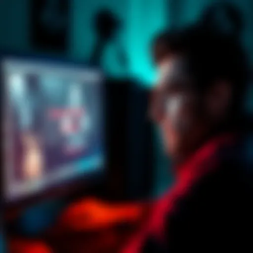 A person looking frustrated at a computer screen while trying to play Assassin's Creed Black Flag, with a message indicating a connection error.