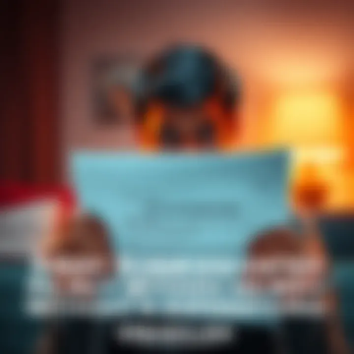 A person with a concerned expression holding a rejection letter, showing disappointment and confusion about the lack of explanation.
