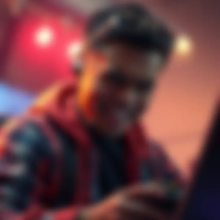 Frustrated player in 2V8 A gamer shows frustration while playing 2V8, expressing anger over a killer's poor performance affecting gameplay.