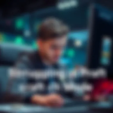 A player looking disappointed while staring at their computer screen showing a poor card selection in draft mode.