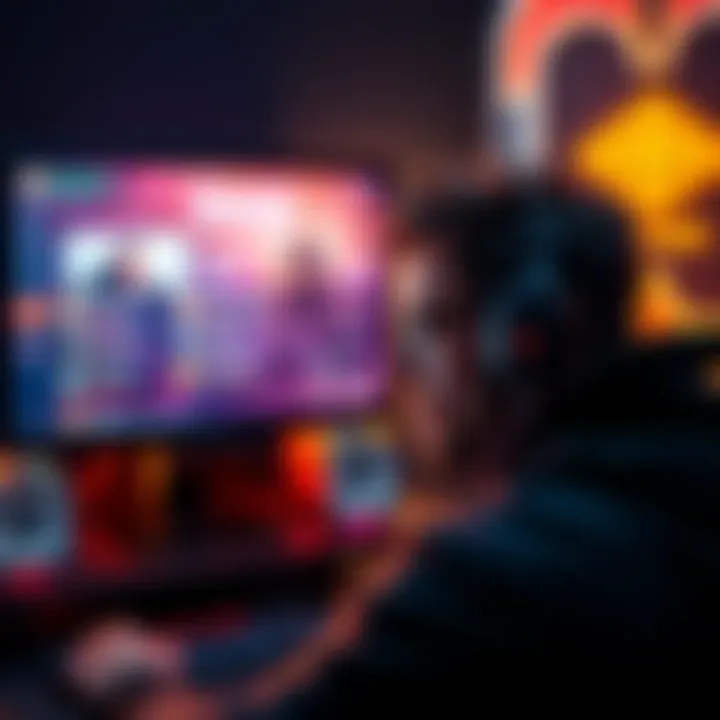 Frustrated player staring at a screen showing a crashed game