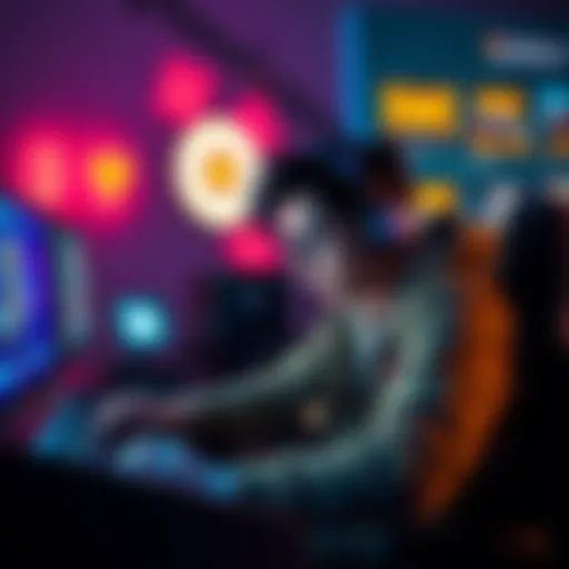 A player sitting in front of a gaming console, looking upset while checking their screen for missing rewards after deleting messages.