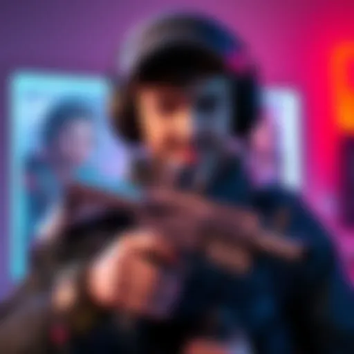 A player looks annoyed while holding the K23 gun, expressing concern over its sudden popularity in a gaming setting.