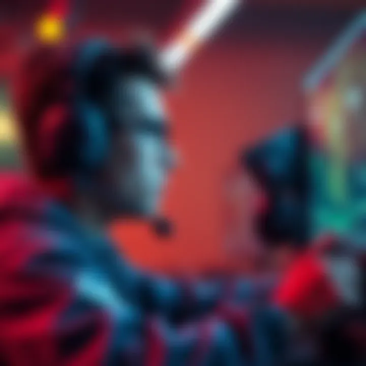 A gamer looks frustrated at their screen during a match, reflecting disappointment over repeated losses due to unfair tactics.