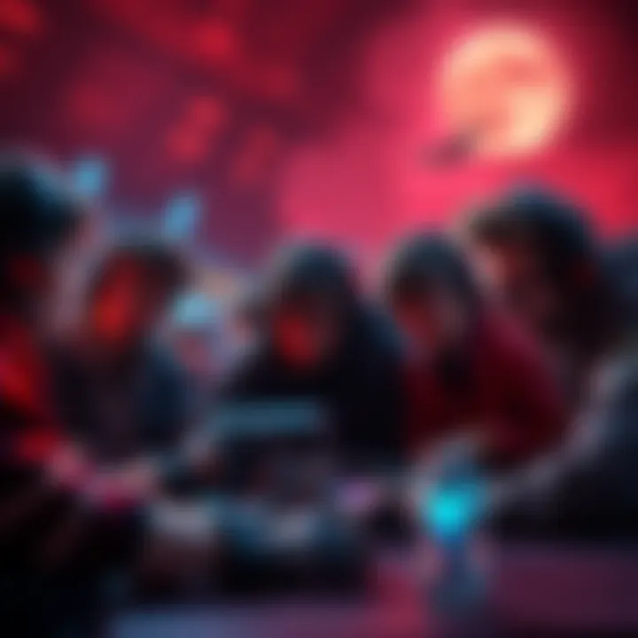 Players showing frustration over bad manners in Blood Moon mode, discussing their negative gaming experiences.