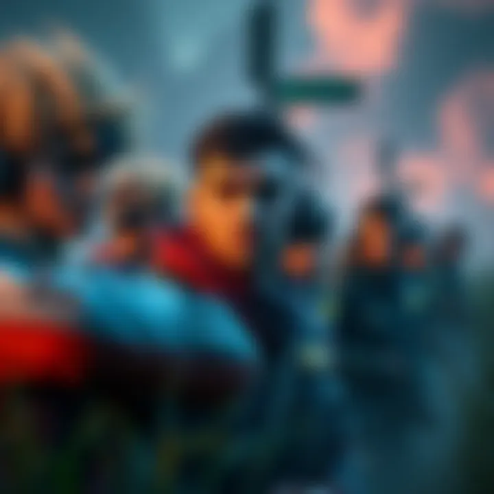 Gamers looking disappointed after a run in the Dire Marsh with only one resource gathered.