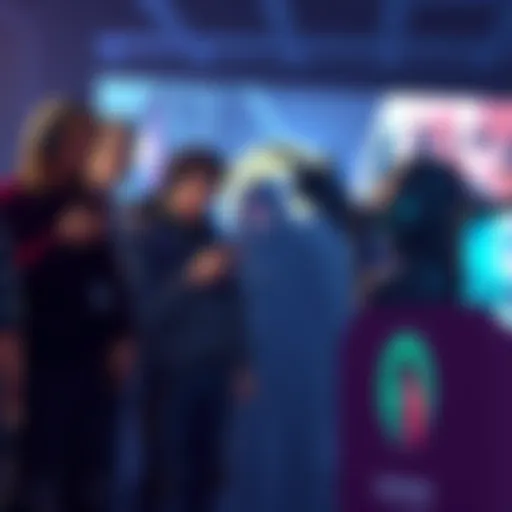 A group of players expressing disappointment over Marathon's latest update, pointing at gaming screens and discussing issues regarding game mechanics and features.