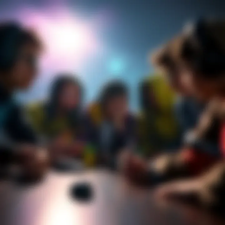 Group of gamers expressing frustration over lost skins after a game update, showing their basic options