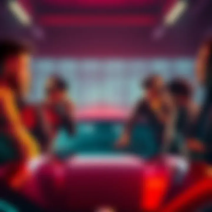 Group of players expressing disappointment over not receiving the 'Red Caliburn' car after completing the mission