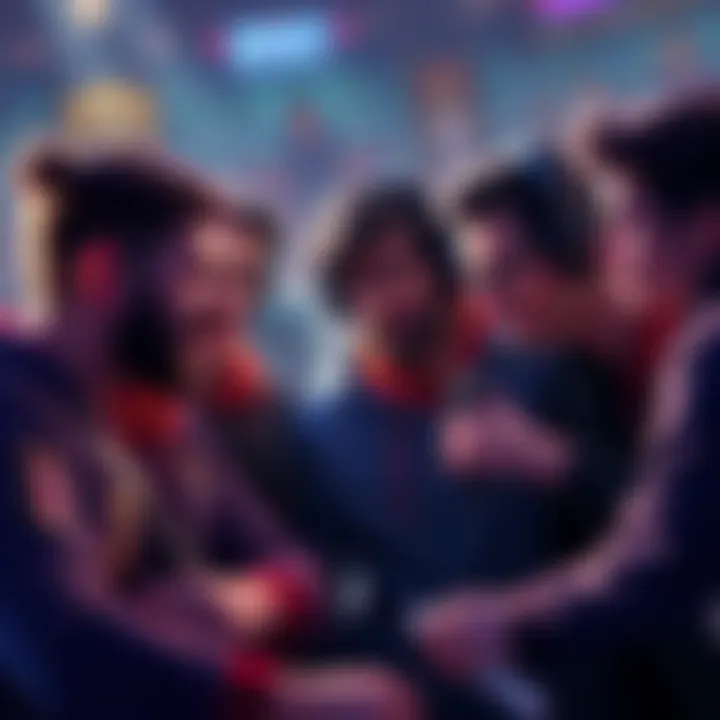 A group of gamers expressing their frustration over the lack of rank visibility in Smite at the end of matches