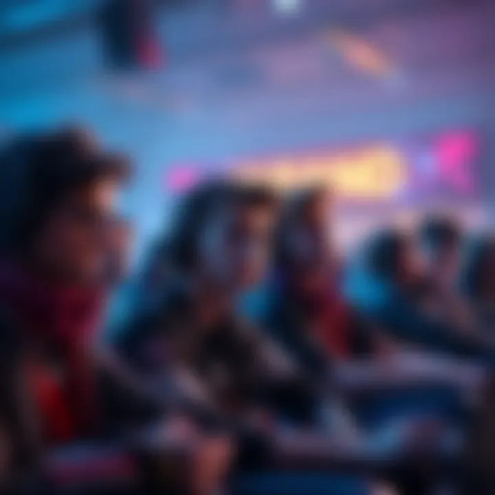 A group of players looking frustrated while waiting for their game to start in Arena Royal