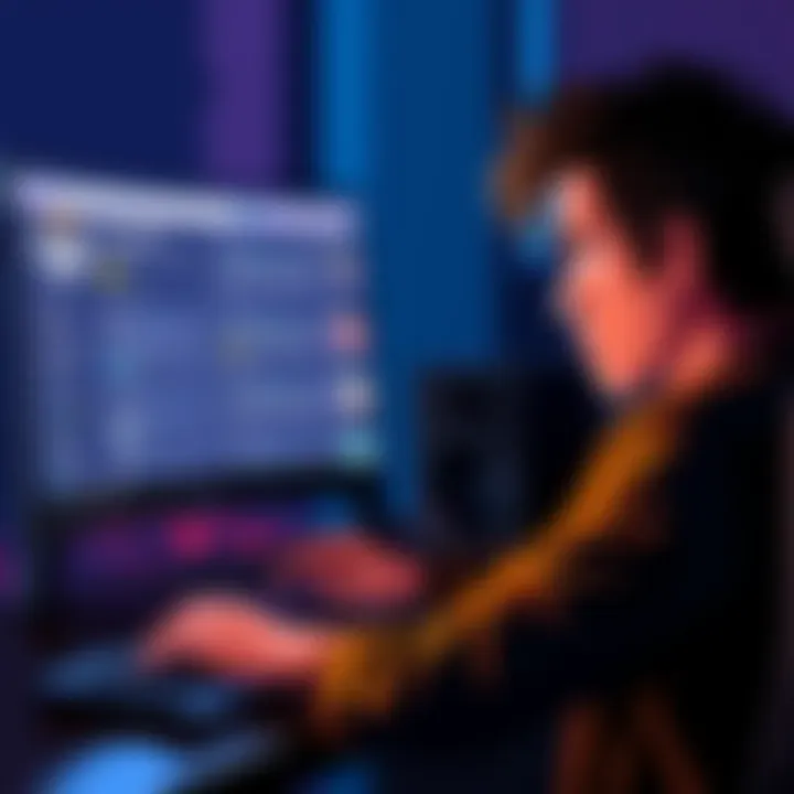 Person looking frustrated at computer screen showing unrelated search results for Overwatch Mizuki