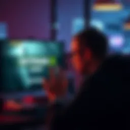 Person looking at a computer screen showing GeForce Now and Hitman 3, expressing frustration about WOA access issues