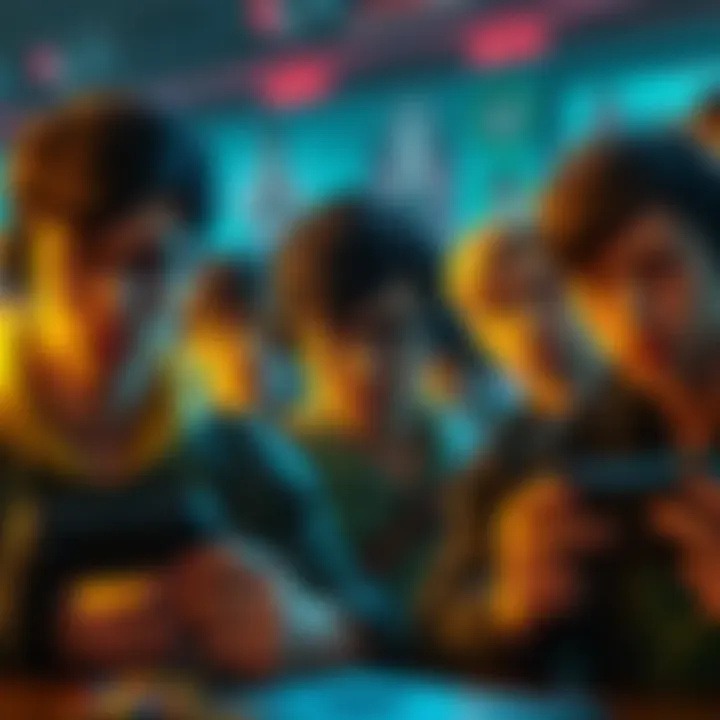 A group of gamers looking disappointed while playing on Xbox consoles, showing their concern about Atelier Resleriana not being available.