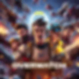 A group of Overwatch heroes depicted in a chaotic battle, showing players' frustration on their faces as they face off against challenging characters.