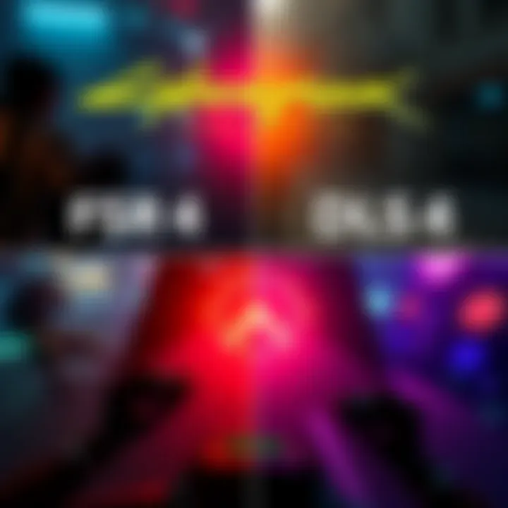 A side-by-side comparison showing FSR 4 outperforming DLSS 4 in a gaming scene from Cyberpunk 2077, highlighting sharper visuals and faster framerates.