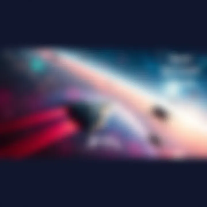 An engaging visual of FTL gameplay showing a starship navigating through a vibrant cosmic landscape with enemy ships in pursuit.