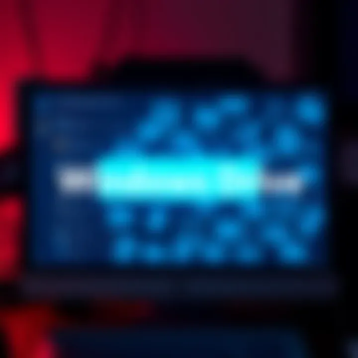 Full Windows Drive A computer screen displaying a full Windows drive notification with a cluttered file system.