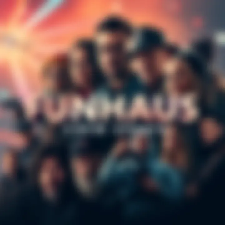 Collage of Funhaus members showing recent activities and projects