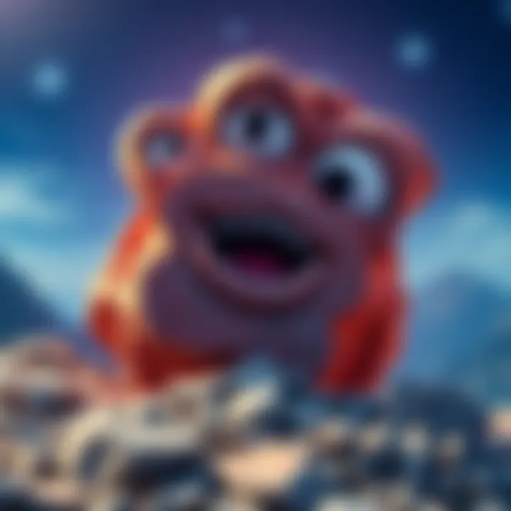 Funny Sigma Rock A humorous Sigma rock with unique shapes that brings laughter