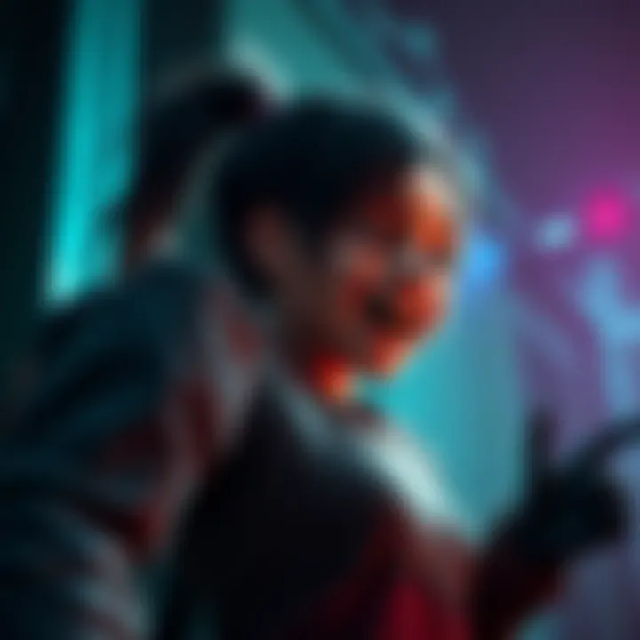 A character from Until Dawn, Emily, stuck in an awkward position due to a glitch, creating a humorous scene.