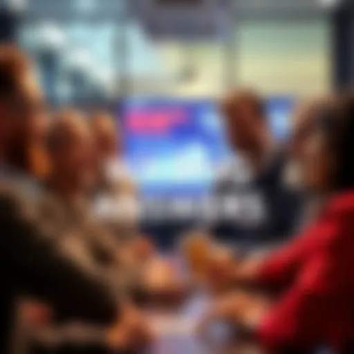 A group of people laughing while exchanging wrong answers to questions in a lively discussion on a user board.