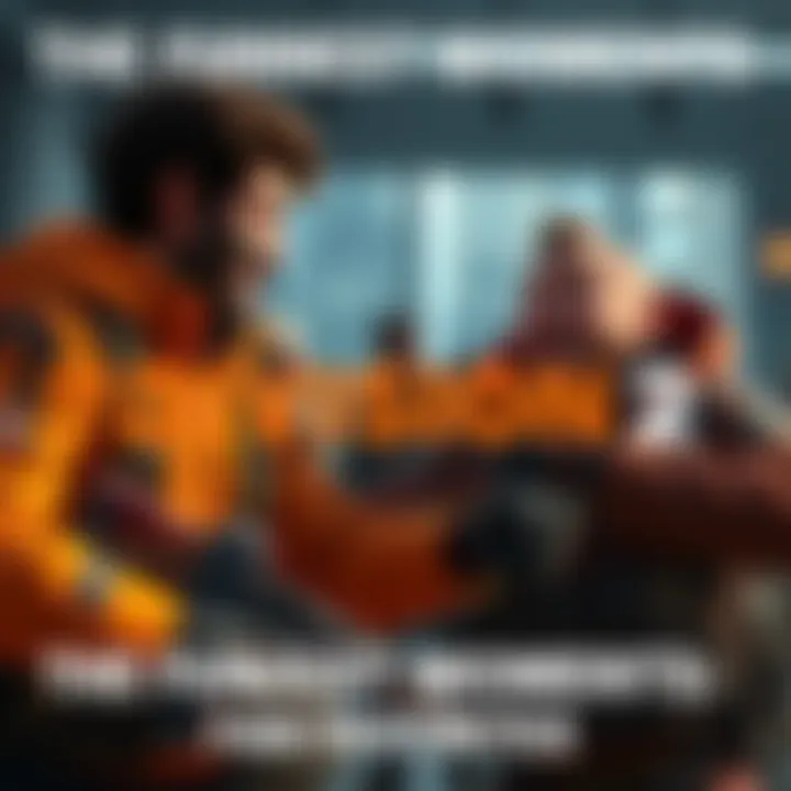 Characters from Division 2 sharing a laugh, showcasing Keener and Manny's humorous interactions.