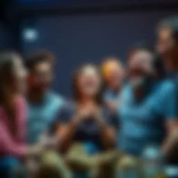 Funny Ratting Excuses A group of people laughing while sharing ridiculous excuses for failed ratting attempts.