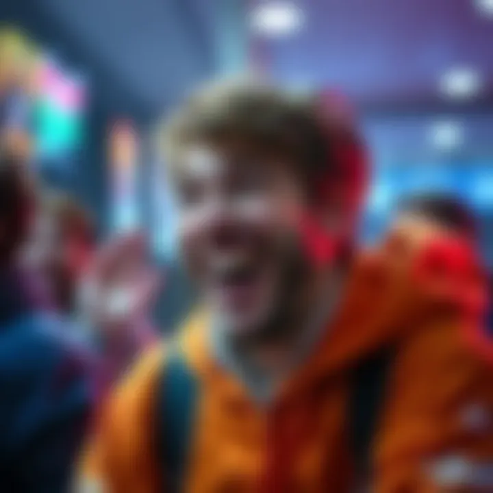 A humorous photo that appears unedited, causing laughter among people